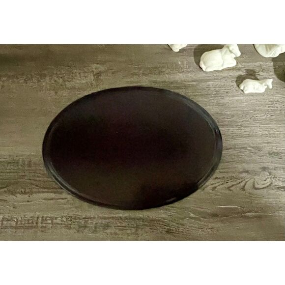 11-Piece White Nativity Set w/ Wood Base Christmas Display Porcelain Figures - Picture 4 of 12